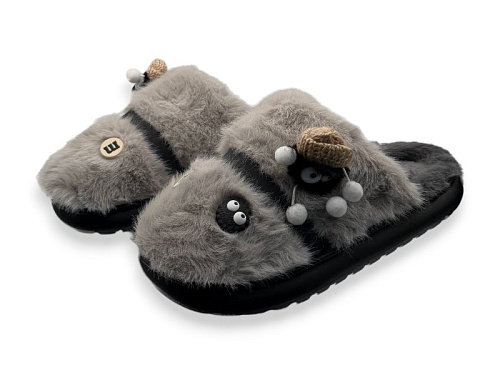 Тапочки Rai Shoes T25-01 сірий в магазине Фонтан Обуви