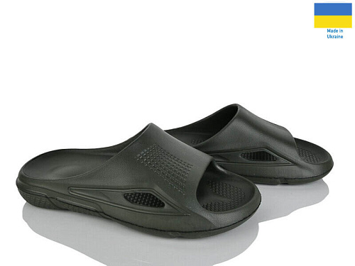 Шлепанцы Rai Shoes П43 хакі в магазине Фонтан Обуви