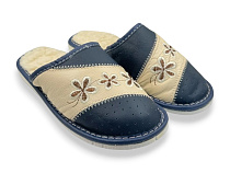 Тапочки Rai Shoes Капці 2 жін.синій в магазине Фонтан Обуви