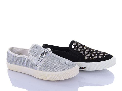 Слипоны Demur 2850-22 mix в магазине Фонтан Обуви