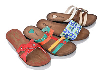 Шлепанцы Demur 3001-15 mix в магазине Фонтан Обуви