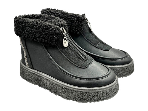 Ботинки Rai Shoes 1902 чорний в магазине Фонтан Обуви