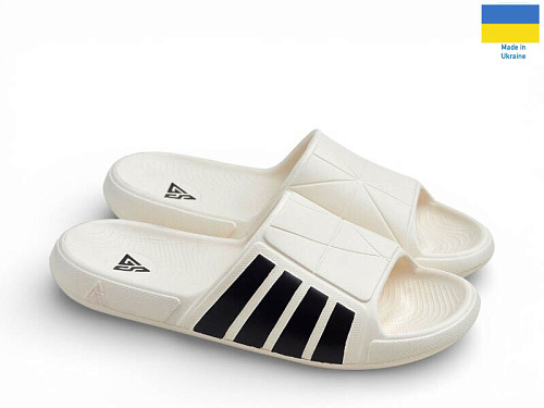 Шлепанцы Rai Shoes CC010 кремовий в магазине Фонтан Обуви