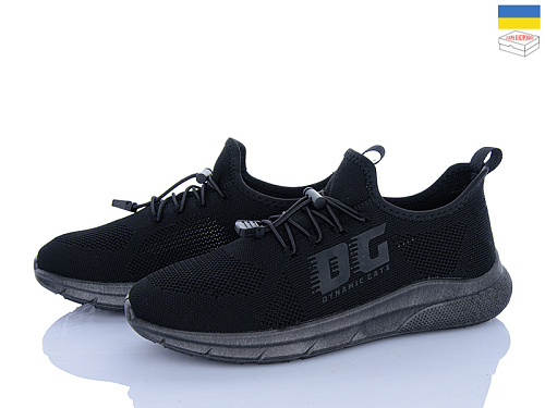 Кроссовки Lvovbaza Dago 25-02 чорний в магазине Фонтан Обуви