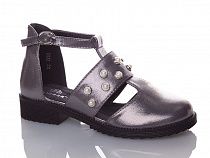 Туфли Башили Z032 silver в магазине Фонтан Обуви