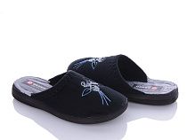 Тапочки Soylu GE031 black в магазине Фонтан Обуви