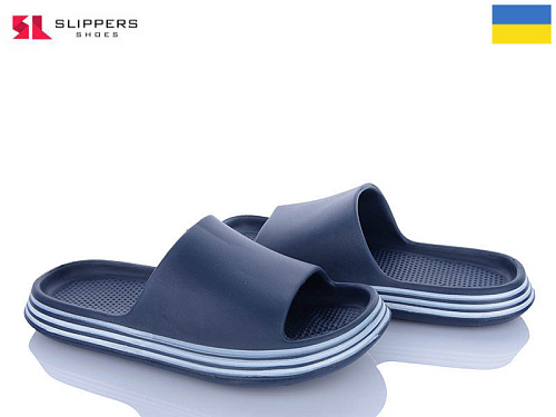 Шлепанцы Slipers 236 синій в магазине Фонтан Обуви