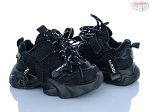 Кроссовки Comfort-Baby 8899-1 чорний (21-25) в магазине Фонтан Обуви