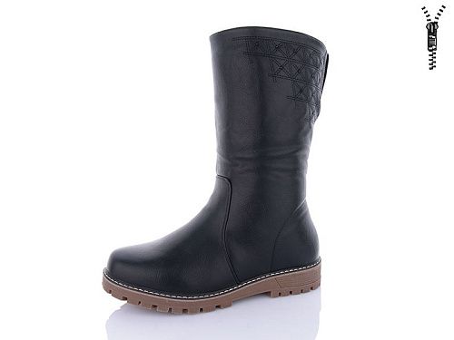 Сапоги Brother T613-6 батал в магазине Фонтан Обуви