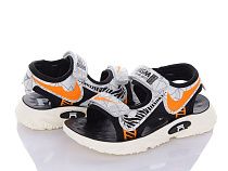 Босоножки Angel DL45-B01 white-orange в магазине Фонтан Обуви