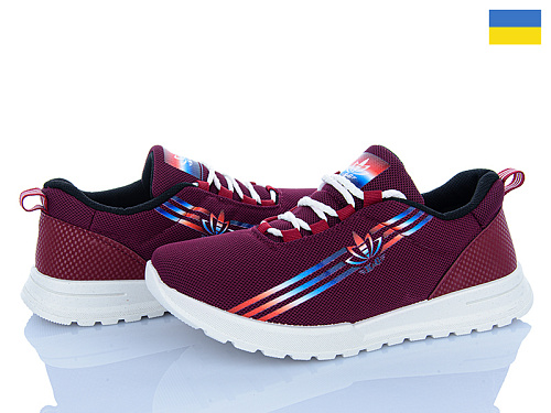 Кроссовки Favorit ЖК1020 бордовий в магазине Фонтан Обуви