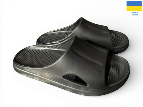 Шлепанцы Rai Shoes 510-010 чорний в магазине Фонтан Обуви