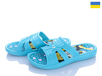 Шлепанцы Golden Lion Міккі бірюзовий в магазине Фонтан Обуви