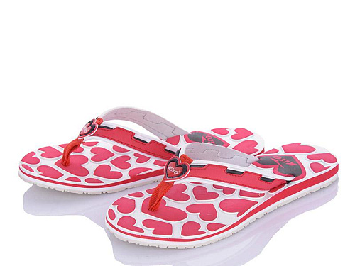 Шлепанцы Obuv Ok W8523 red в магазине Фонтан Обуви