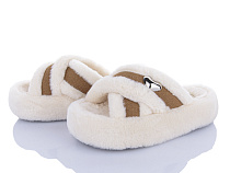 Тапочки Clibee M998 beige в магазине Фонтан Обуви