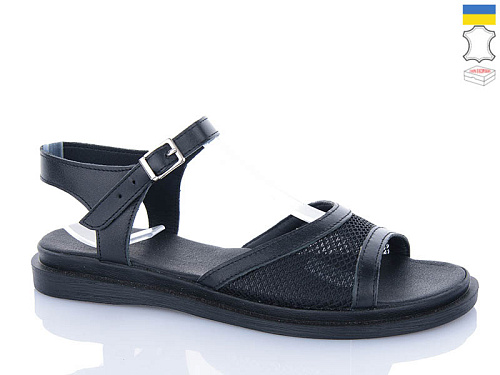 Босоножки Sali 1126-1 чорний к чор-п. в магазине Фонтан Обуви