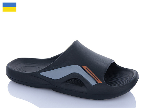 Шлепанцы Progress 131 чорний в магазине Фонтан Обуви