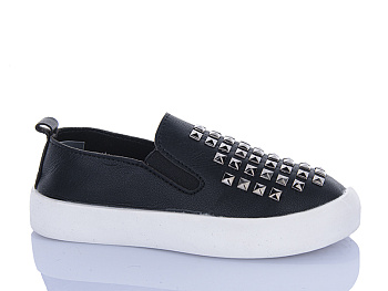 Слипоны Super Gear 01-728 black в магазине Фонтан Обуви