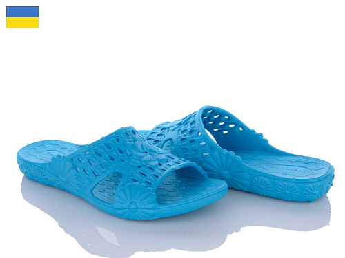 Шлепанцы Favorit ПЖ28 бірюзовий в магазине Фонтан Обуви