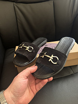 Шлепанцы 58 чорний замш в магазине Фонтан Обуви