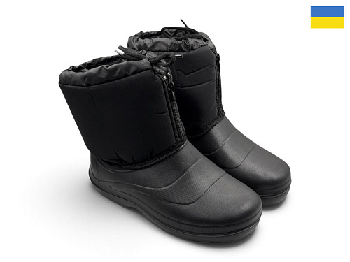 Сапоги Rai Shoes 205 чорний в магазине Фонтан Обуви