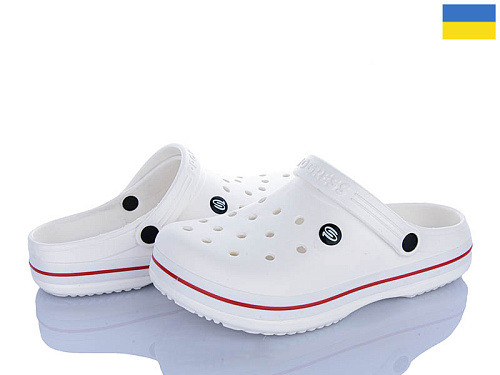 Кроксы Roks 224 білий в магазине Фонтан Обуви