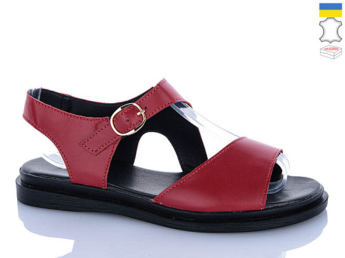 Босоножки Sali 60 червоний чор-п. в магазине Фонтан Обуви