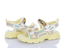 Босоножки Clibee AZ832-1 yellow в магазине Фонтан Обуви