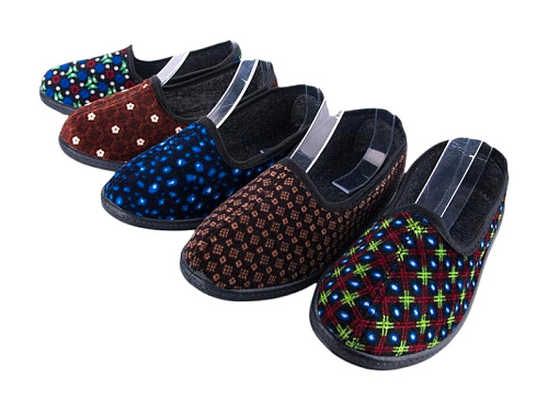 Тапочки Успіх Крок Київ кап.зад.жін.дешев.mix в магазине Фонтан Обуви