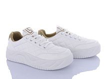 Кроссовки Violeta 149-55 white-khaki в магазине Фонтан Обуви