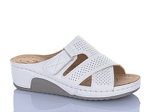 Шлепанцы Leguzaza H1-10 white в магазине Фонтан Обуви