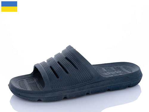 Шлепанцы Успіх Krok C72 синій в магазине Фонтан Обуви