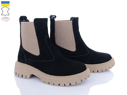 Viscala2 27906 чор-бежевий з в магазине Фонтан Обуви