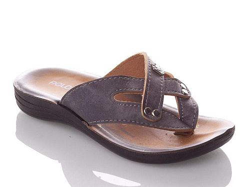 Шлепанцы Gurkem K26-Polomax V grey-(30-35) в магазине Фонтан Обуви