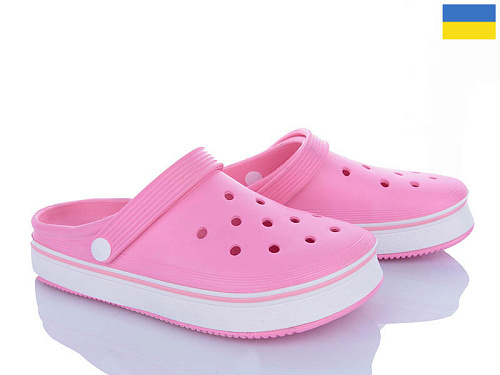Кроксы Roks 1004 рожевий в магазине Фонтан Обуви