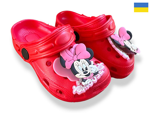 Кроксы Rai Shoes H3 червоний в магазине Фонтан Обуви