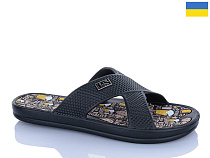 Шлепанцы Progress 03 чорний в магазине Фонтан Обуви