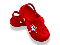 Кроксы Rai Shoes 81-82 червоний в магазине Фонтан Обуви