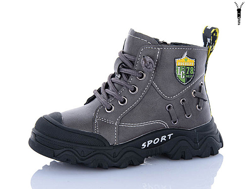 Ботинки Kewk 8037 grey в магазине Фонтан Обуви