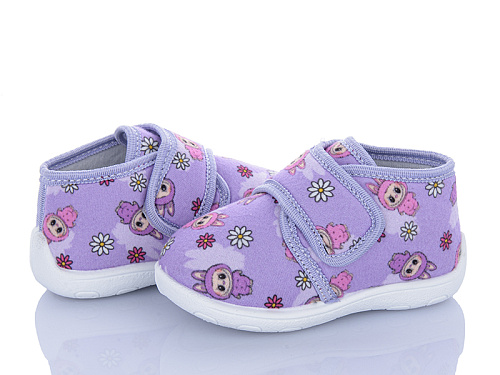 Тапочки Soylu AB007 бузковий в магазине Фонтан Обуви