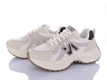 Кроссовки Violeta HD46-136-34 white-khaki в магазине Фонтан Обуви