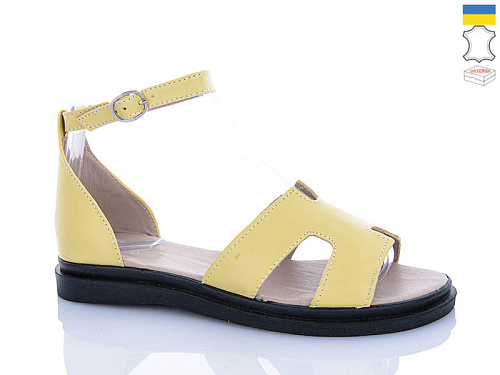 Босоножки Garti 27 жовтий шк. в магазине Фонтан Обуви