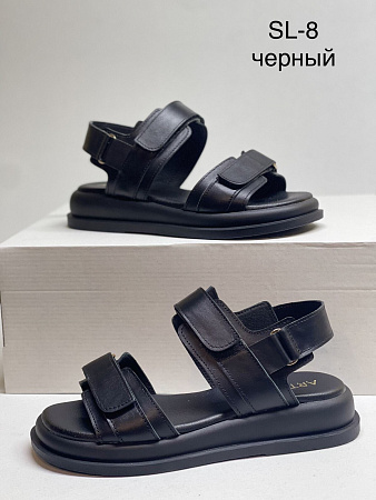 Босоножки SL-8 black в магазине Фонтан Обуви