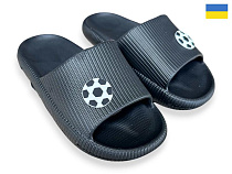Шлепанцы Rai Shoes 022 мяч чорний в магазине Фонтан Обуви