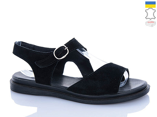 Босоножки Sali 60 чорний з чор-п. в магазине Фонтан Обуви