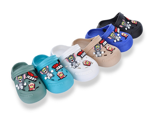 Кроксы Soylu 308-13 mix в магазине Фонтан Обуви