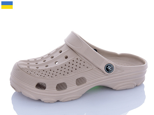 Кроксы M&L Alex13 ML203 бежевий в магазине Фонтан Обуви