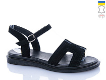 Босоножки Sali 513 чорний з чор-п. в магазине Фонтан Обуви