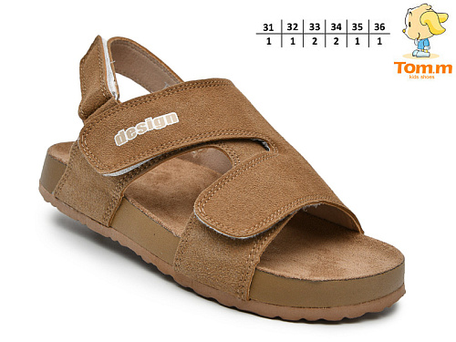 Босоножки Том.М 68062 brown в магазине Фонтан Обуви