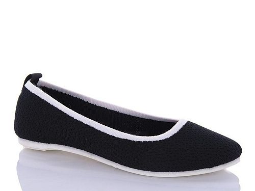 Балетки Super Gear A227 black в магазине Фонтан Обуви